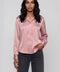 Satin Button-Up Blouse